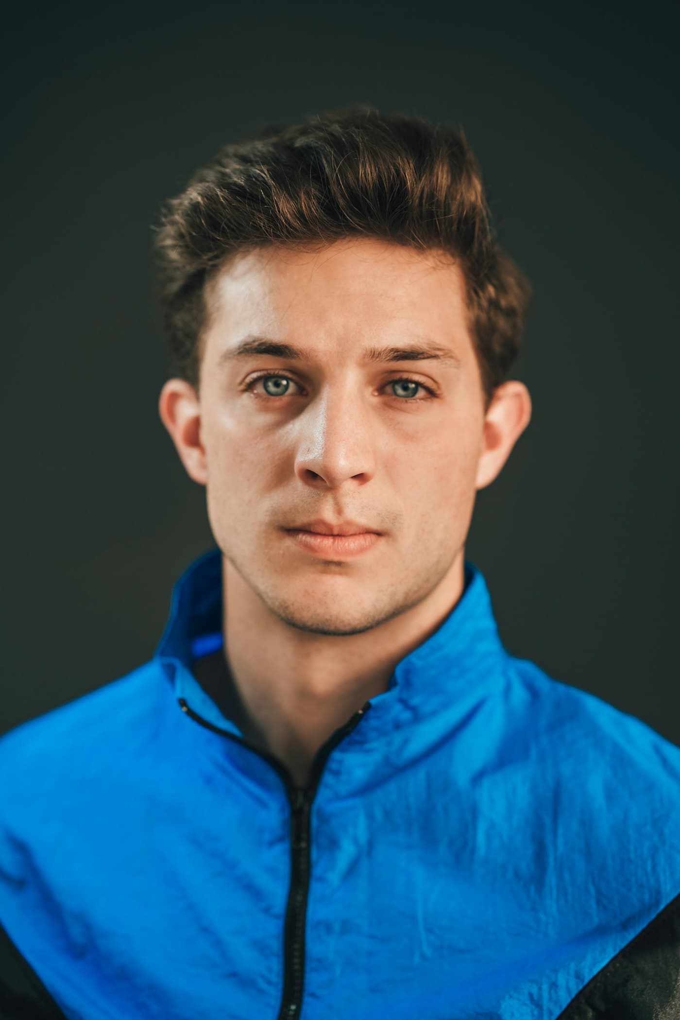 Poised professional, natural-light portrait